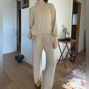 Lejour Elegant Gold Women's Leisure Set